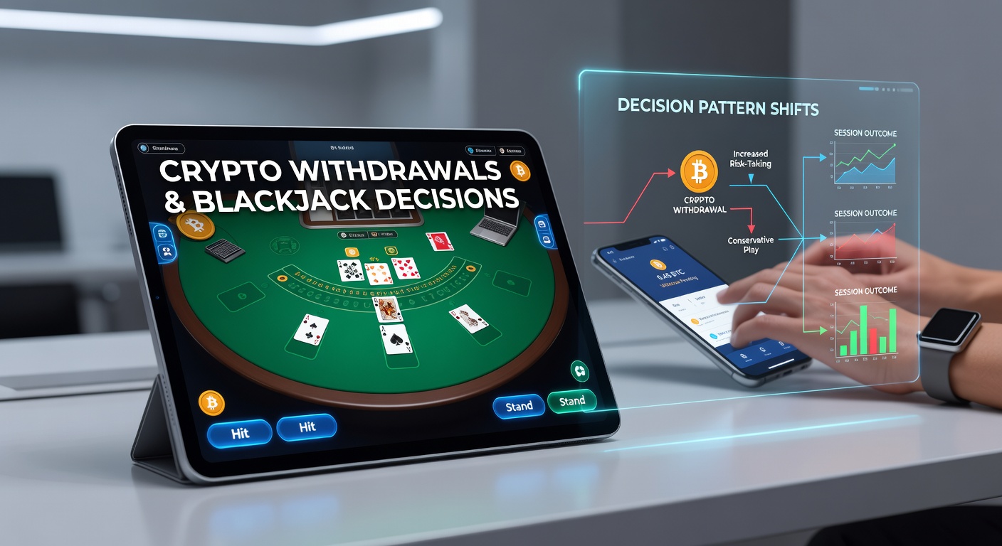 Mobile Blackjack-Sessions mit Kryptowährungstransaktionen