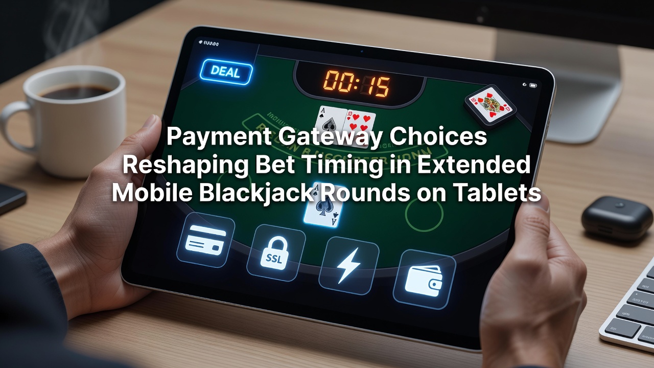 Mobile Blackjack auf Tablets mit Zahlungsoptionen und Timing-Analyse