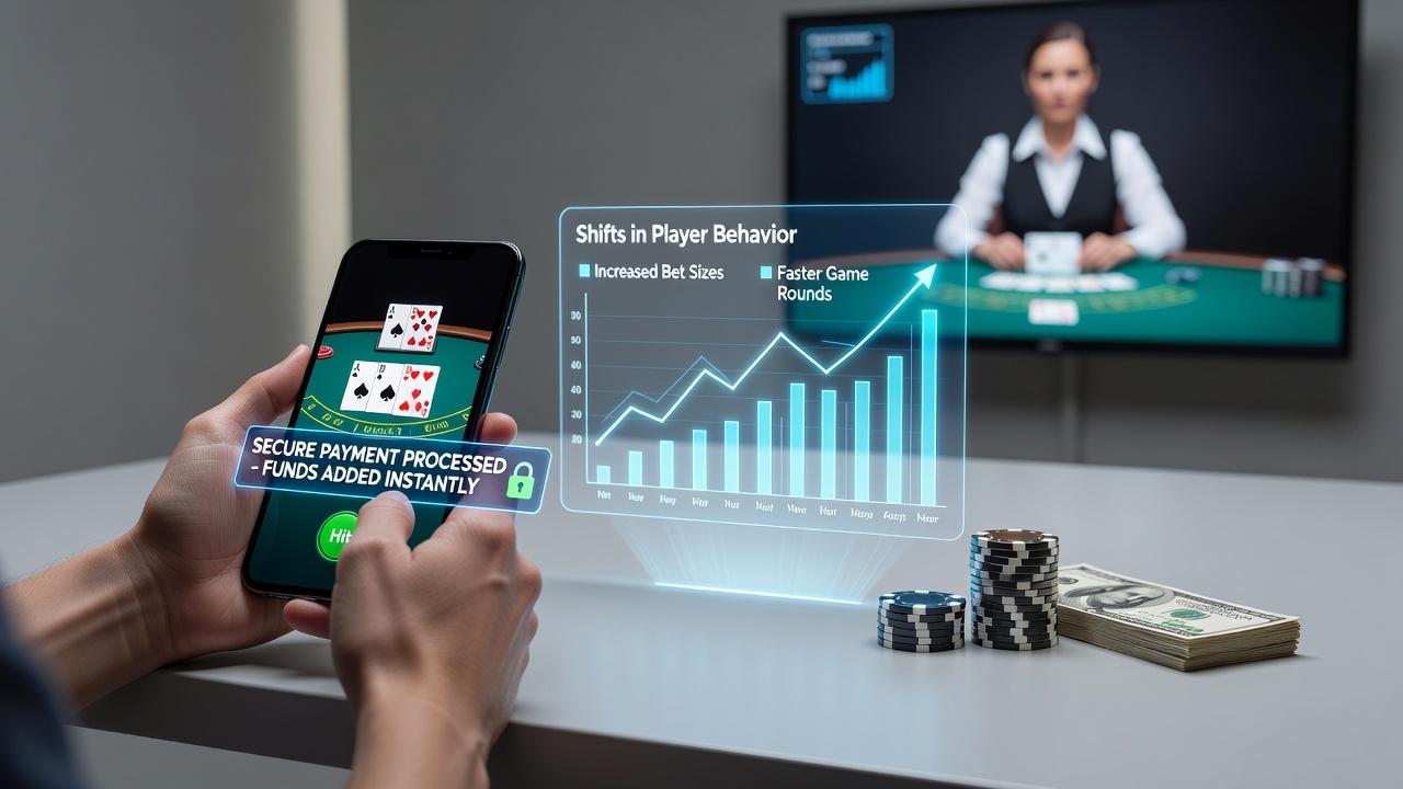 Sichere Zahlungsgateways beeinflussen das Spielverhalten in mobilen Live-Tischspielen